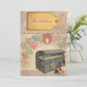 トラベルケース招待状 招待状 (スタンド正面)