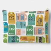 トラベルコスメティックバッグ アクセサリーポーチ (裏面)