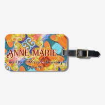 トラベルザワールド抽象芸術インペリアル名前をカスタムする