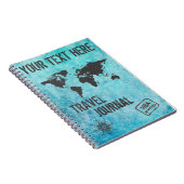 トラベルジャーナルのカスタマイズ可能なホリディトリッププランナー ノートブック (右側)