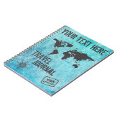 トラベルジャーナルのカスタマイズ可能なホリディトリッププランナー ノートブック (左側)