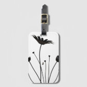 トラベルスタイリッシュアクセサリ | ミニマルデイジー ラゲッジタグ (正面縦)