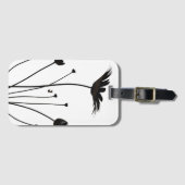 トラベルスタイリッシュアクセサリ | ミニマルデイジー ラゲッジタグ (正面横)