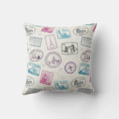 トラベルスタンプ装飾用クッション クッション (裏面)