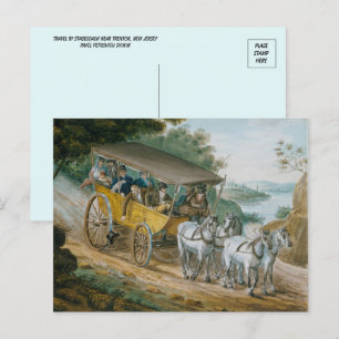 トラベルスタージョーチファインアートバイパヴェル・ペトロヴィッチ ポストカード