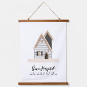 トラベルセラピーカスタムハウス 吊り下げ型タペストリー (正面)