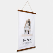 トラベルセラピーカスタムハウス 吊り下げ型タペストリー (傾斜あり)