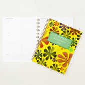 トラベルダイアリーかわいいレトロフローラ旅行 プランナー手帳 (ディスプレー)