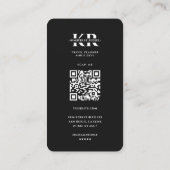 トラベルツアーアドベンチャーワールドマップシルバーブラック 名刺 (裏面)