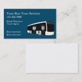 トラベルツアーバステーマ旅行代理店 名刺 (正面/裏面)