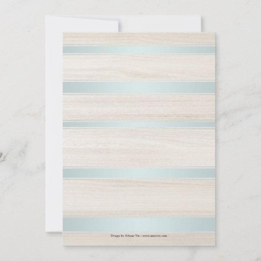 トラベルテーマかわいい子猫ベビーシャワー招待状 招待状 (裏面)