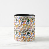 トラベルデスティネーションバンコクパターン マグカップ (中央)