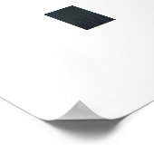 トラベルトレーラーシルバーRV & Nightエキストララージプリント ポスター (角)