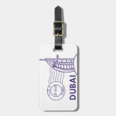 トラベルドバイ ラゲッジタグ (正面縦)