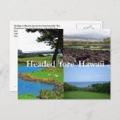 トラベルハワイフォーゴルフ ポストカード (正面/裏面)