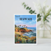 トラベルハワイ，沿岸地域， ポストカード (スタンド正面)