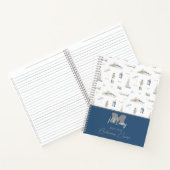 トラベルパーソナライズされたクルーズ&セイルノート ノートブック (内部)