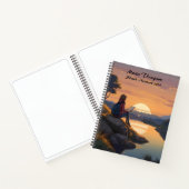 トラベルパーソナライズされたノートブックジャーナル日記のスケッチ ノートブック (内部)