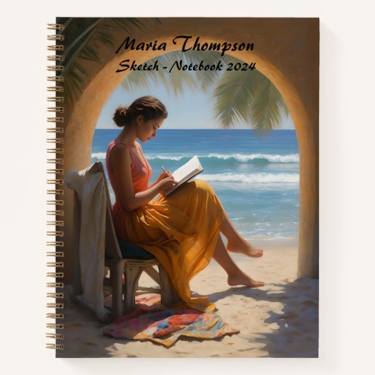 トラベルパーソナライズされたノートブックジャーナル日記のスケッチ ノートブック (正面)