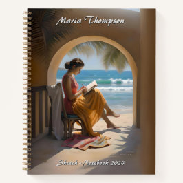 トラベルパーソナライズされたノートブックジャーナル日記のスケッチ ノートブック
