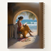 トラベルパーソナライズされたノートブックジャーナル日記のスケッチ ノートブック (裏面)