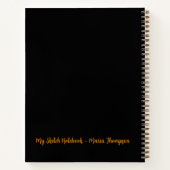 トラベルパーソナライズされたノートブックジャーナル日記のスケッチ ノートブック (裏面)