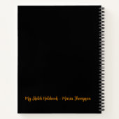 トラベルパーソナライズされたノートブックジャーナル日記のスケッチ ノートブック (裏面)