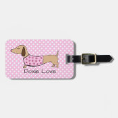 トラベルパーソナライズされた用ダシュント荷物タグ ラゲッジタグ (正面横)