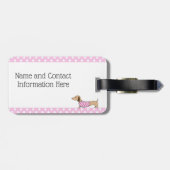 トラベルパーソナライズされた用ダシュント荷物タグ ラゲッジタグ (裏面横)