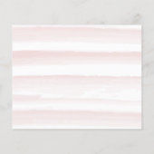 トラベルピンクスーツケースブライダルシャワーレシピカード (裏面)