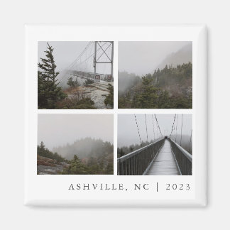 トラベルフォトコラージュカスタム休暇記念 マグネット