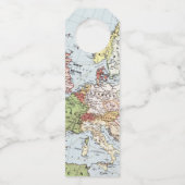 トラベルベビーシャワーポップ・アートの応援ボトルのお気に入り ボトルネックタグ (裏面)