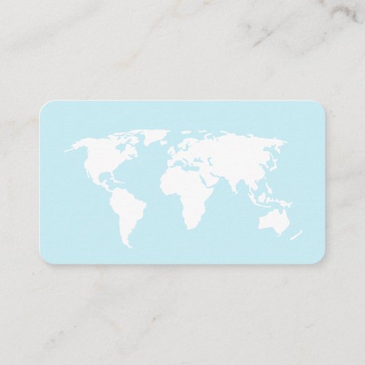 トラベルボーディングパスベビーブルーおむつラッフル エンクロージャーカード (裏面)