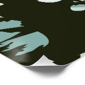 トラベルポスターカナディアンロッキーズスキーリゾートヴィンテージ ポスター (コーナー)