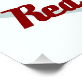 トラベルポスタースキーレッドマウンテンリゾートヴィンテージ ポスター (コーナー)