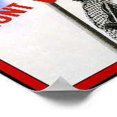 トラベルポスターヴィンテージカナダモントランブラントスキー ポスター (角)