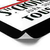 トラベルポスターヴィンテージセントクロワスキー ポスター (角)