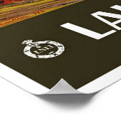 トラベルポスターヴィンテージレイクガルダイタリア ポスター (角)