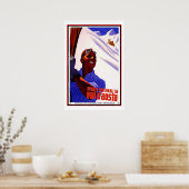 トラベルポスターヴィンテージヴァルdアオスタイタリアスキー ポスター (キッチン)