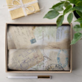 トラベルポストカードティッシュペーパー 薄葉紙 (ギフト)