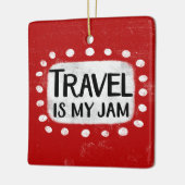 トラベルマイジャムオーナメント セラミックオーナメント (左)