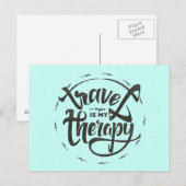 トラベルマイマイセラピー ポストカード (正面/裏面)