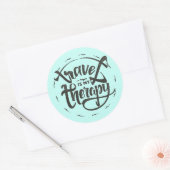 トラベルマイマイセラピー ラウンドシール (封筒)