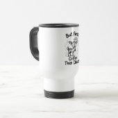 トラベルマグ 怒った子鹿 コーヒー好き (正面左)