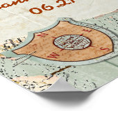 トラベルマップパーティーポスター ポスター (角)