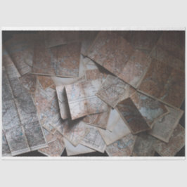 トラベルマップ20x30デコップバックグラウンド 薄葉紙