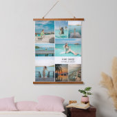 トラベルメモリーズ編集可能カラーフォトウォールタペストリー 吊り下げ型タペストリー (寝室)