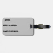 トラベルラゲッジタグ ラゲッジタグ (裏面横)