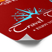 トラベルラベル ポスター (角)