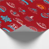 トラベルラベル ラッピングペーパー